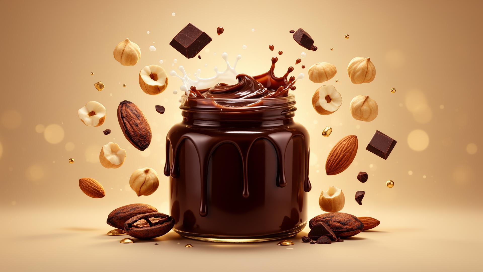 عبوة شوكولا ميّازة المحبة السائلة